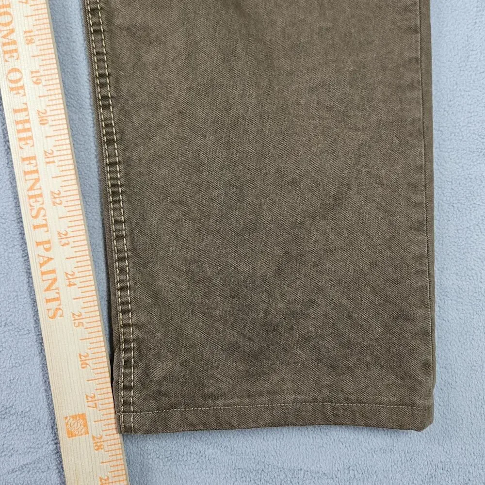 MAC Jeans‎ Arne Pipe Mens 38x28 Brown Straight Leg Pants Mid-Rise Stretch Casual